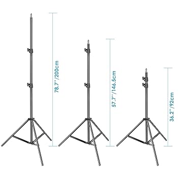 Neewer Heavy Duty Light Stand 10 Feet/3 Meters Adjustable